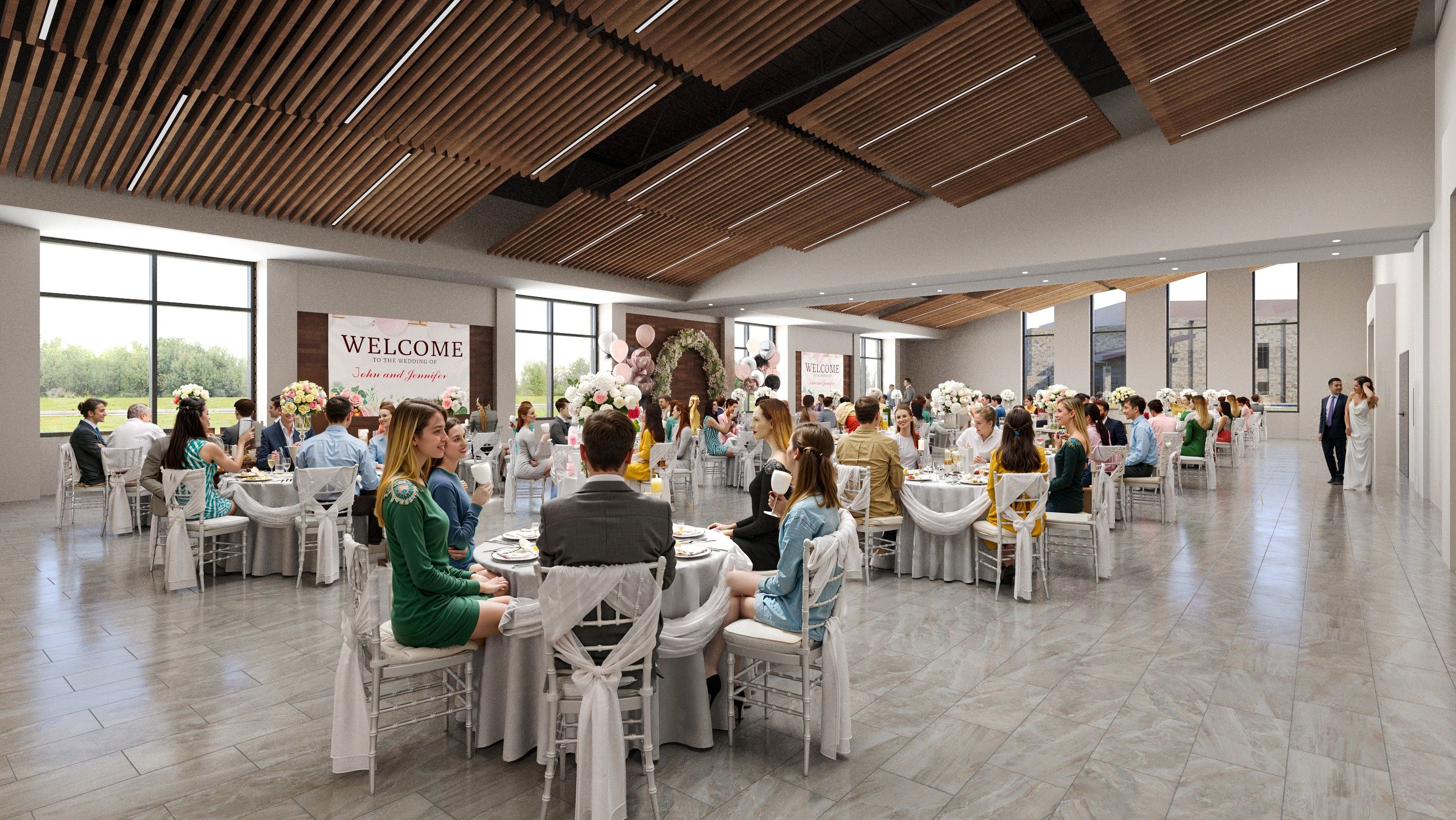 SBC Family Life Center - Fellowship Hall - Wedding Reception